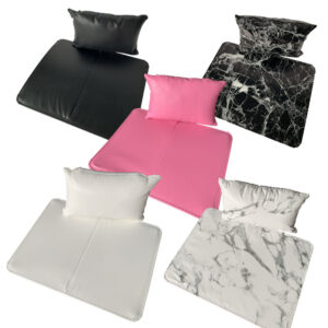 manicure hand pillow with display