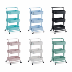 3 layers utility cart