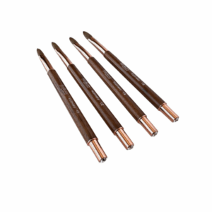 pressed wooden kolinsky acrylic nail brushes